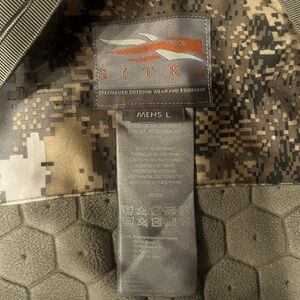 Sitka Fanatic Lite Bibs Men's Large